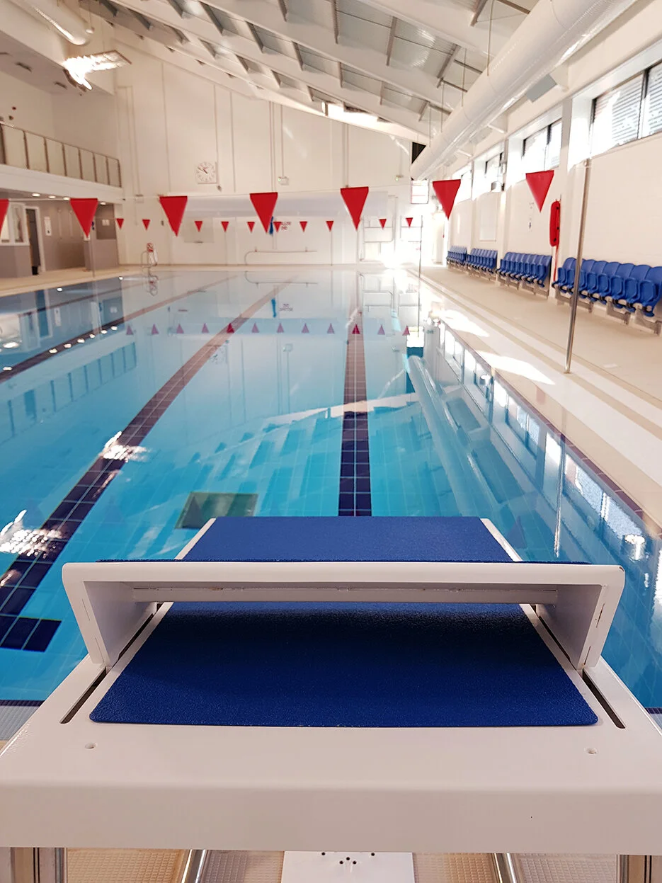 Commercial Indoor Competition Pool Exceter School 1089 — Ursell