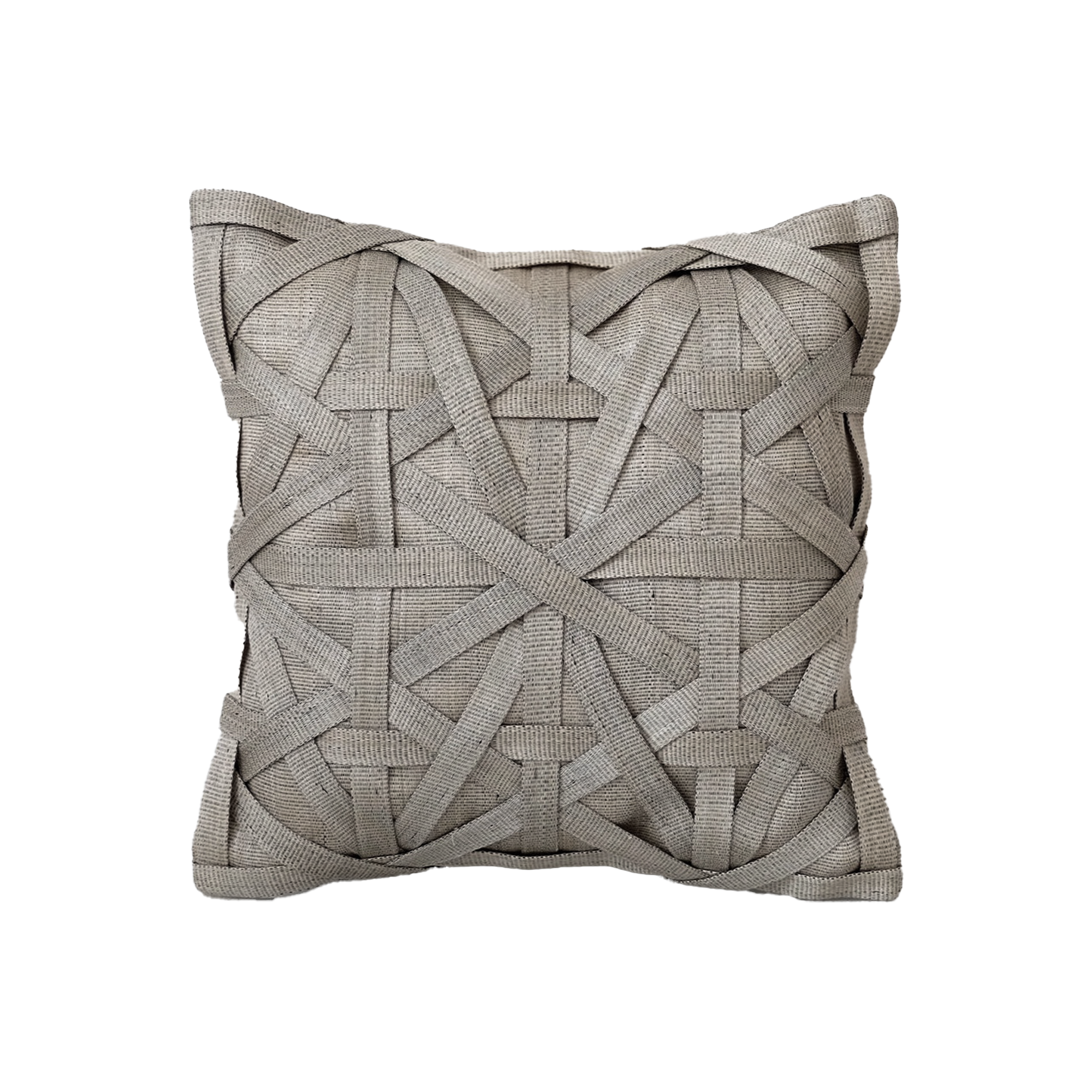 Diamond Large Weave - Light Grey