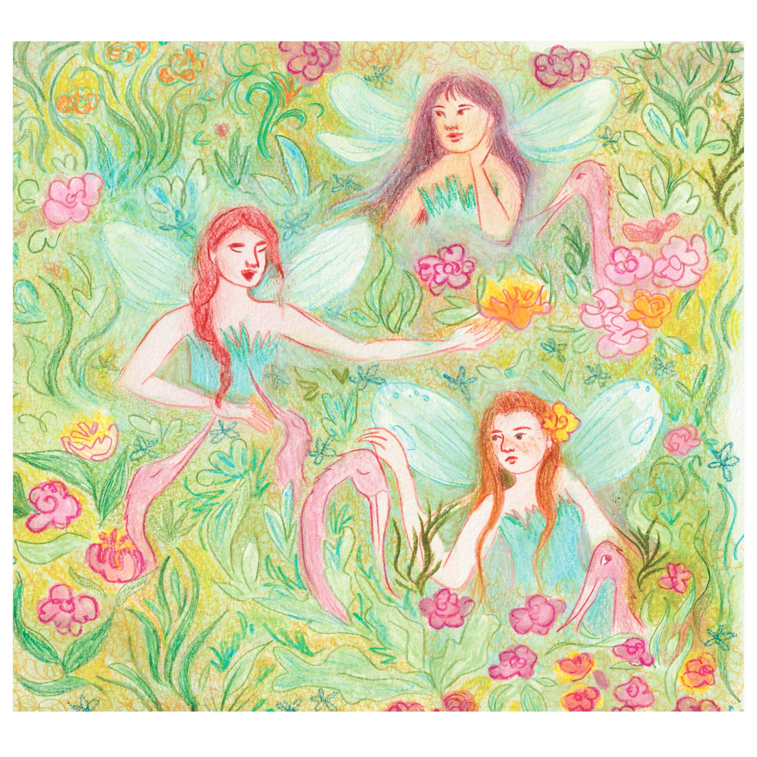 Fairies in the garden