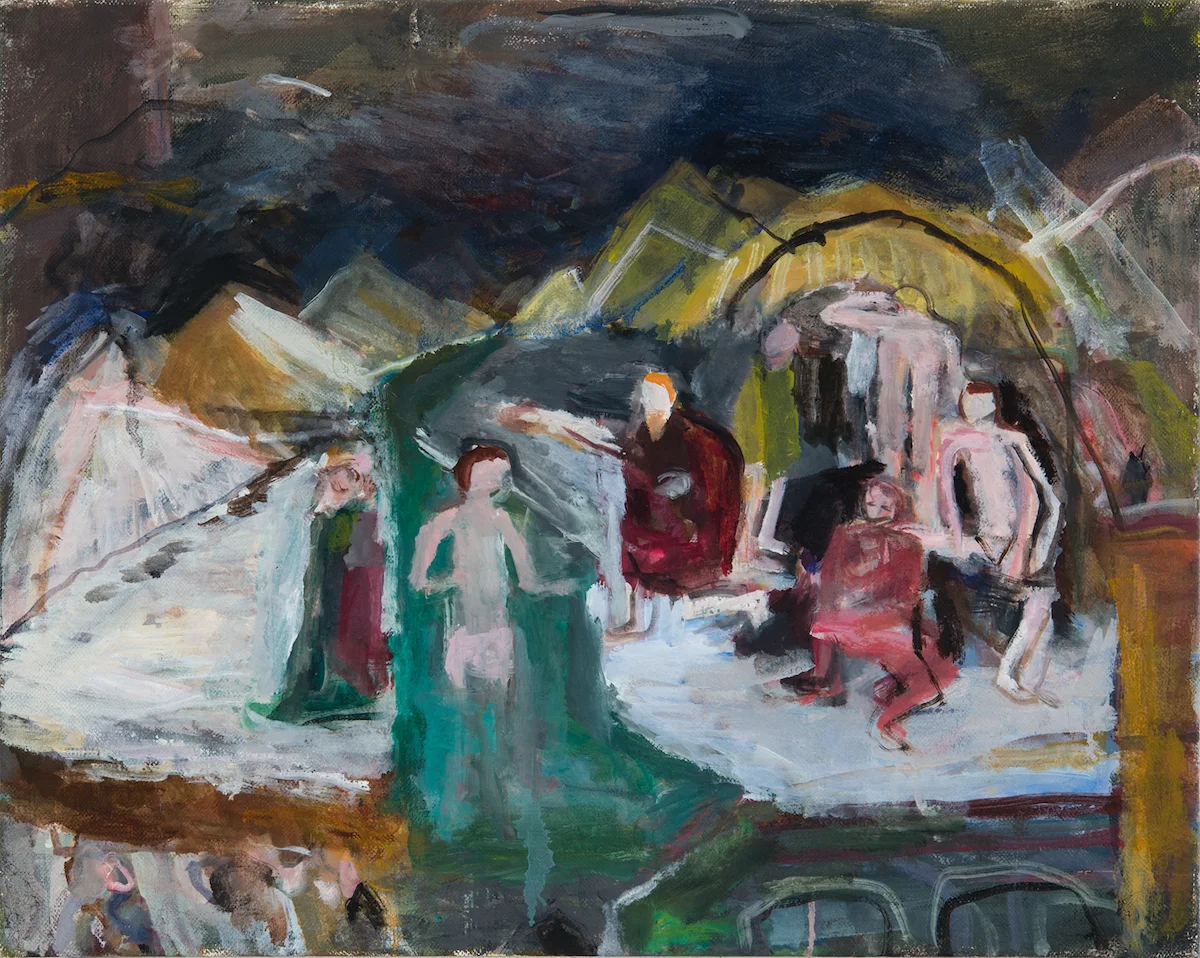 Baptism after Masolino, 2016