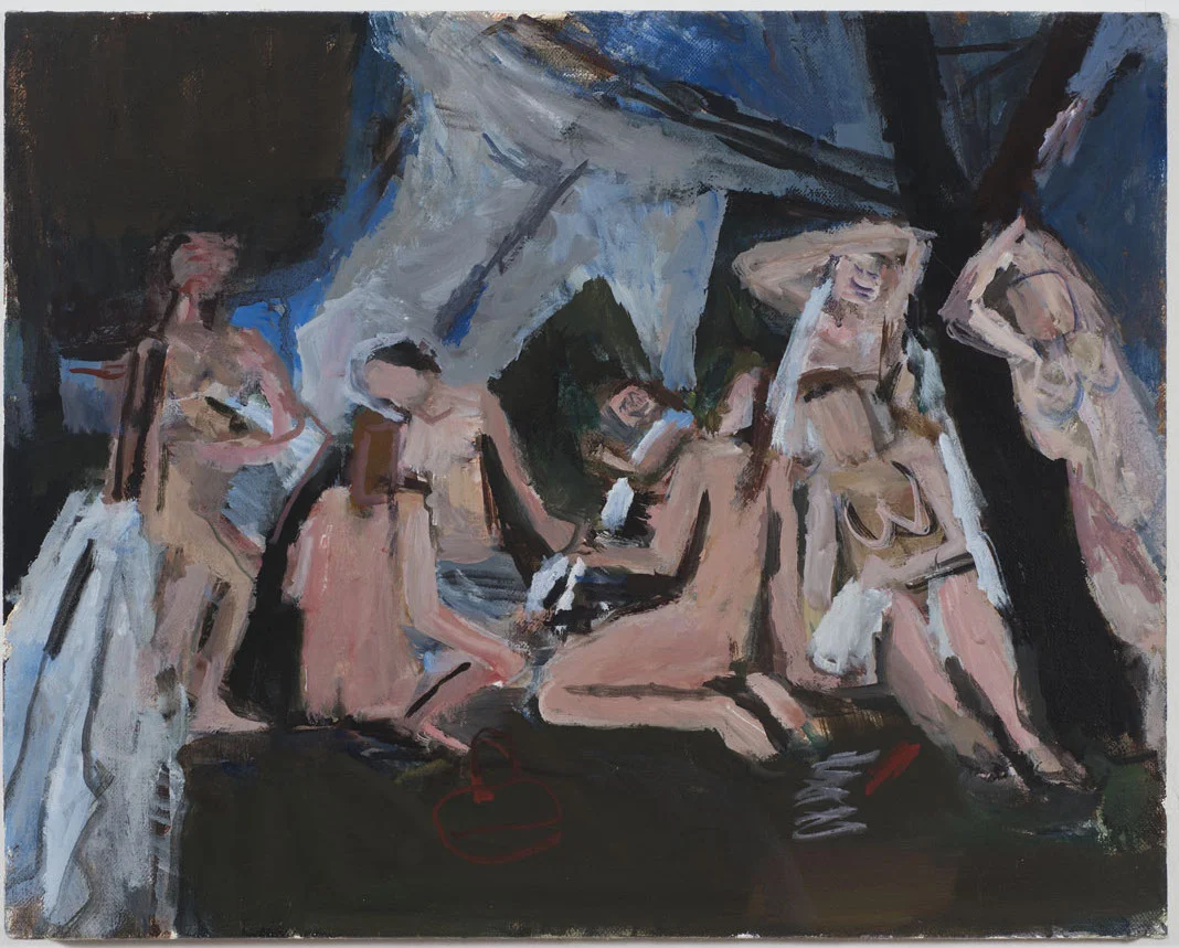Bathers, after Cezanne, 2015