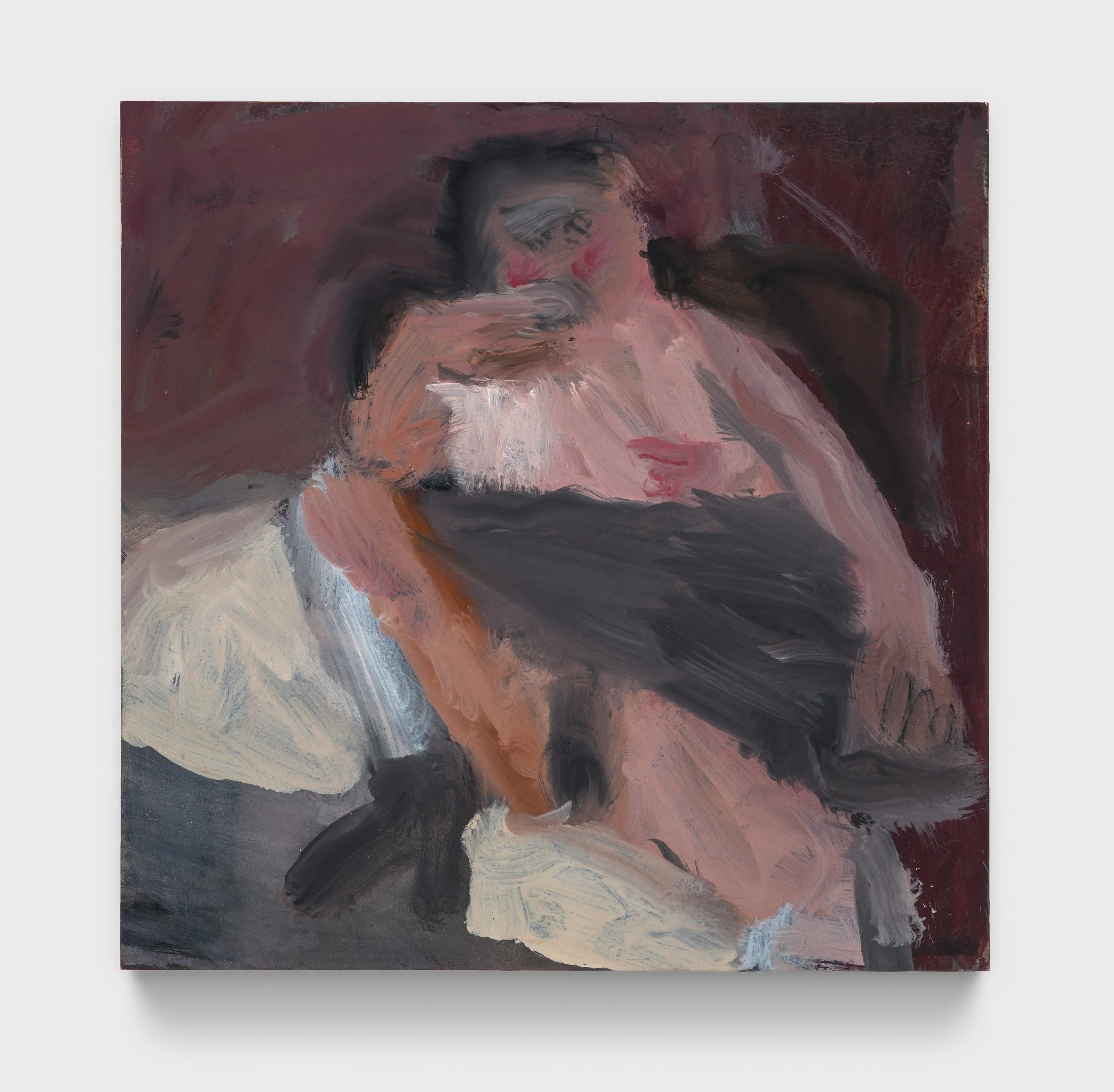 Nude on Black Chair, 2025