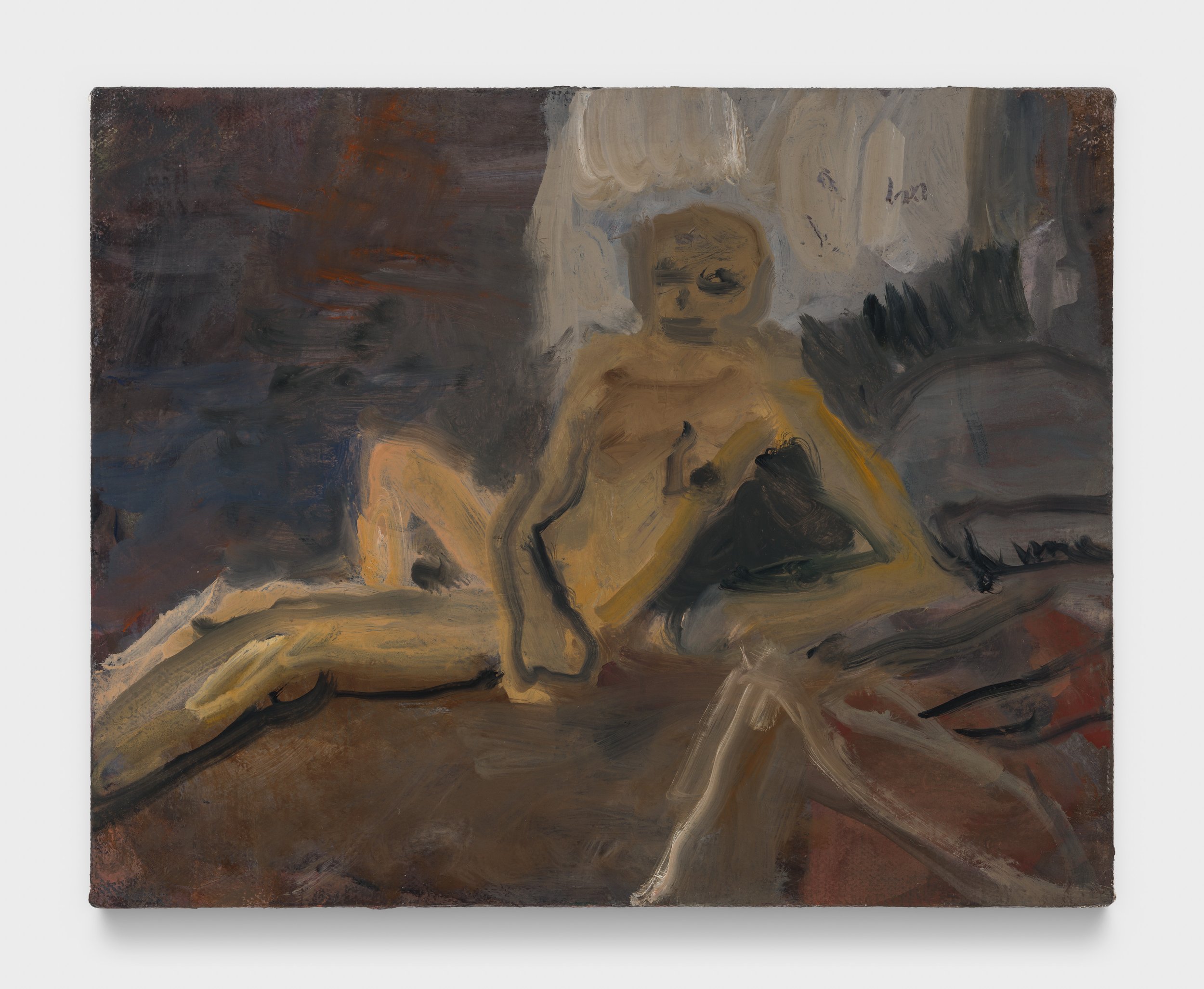 Nude Leaning on Elbow, 2025