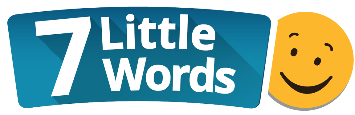 Two little words. 7 Little Words. Little Word. Daily Words. New Words on little papers.