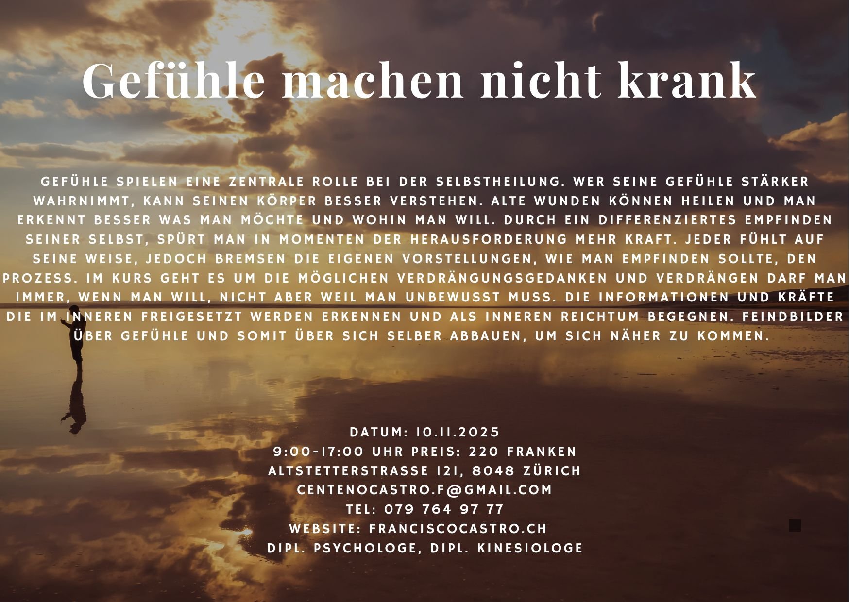 Gefühle machen nicht krank