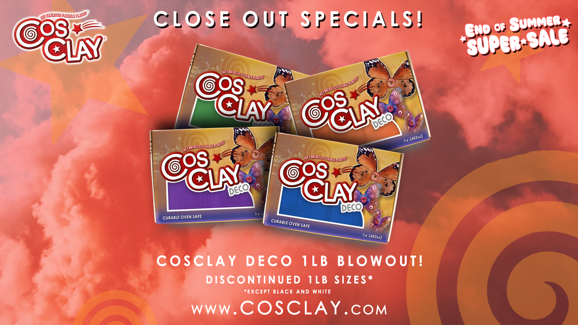 Close Out: DECO 1lb Blocks — Cosclay