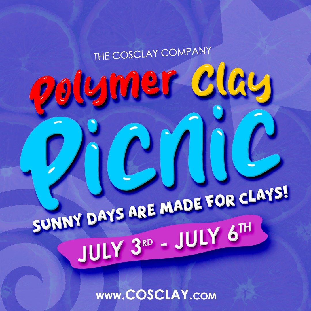 Next Friday July 3rd through Sunday July 6th we'll be taking in the sights and sculpts of the Summer season with a Polymer Clay Picnic!

Use the code PICNIC15 and save 15% off sitewide Thursday July 3rd through Sunday July 6th.

Don&rsquo;t forget yo