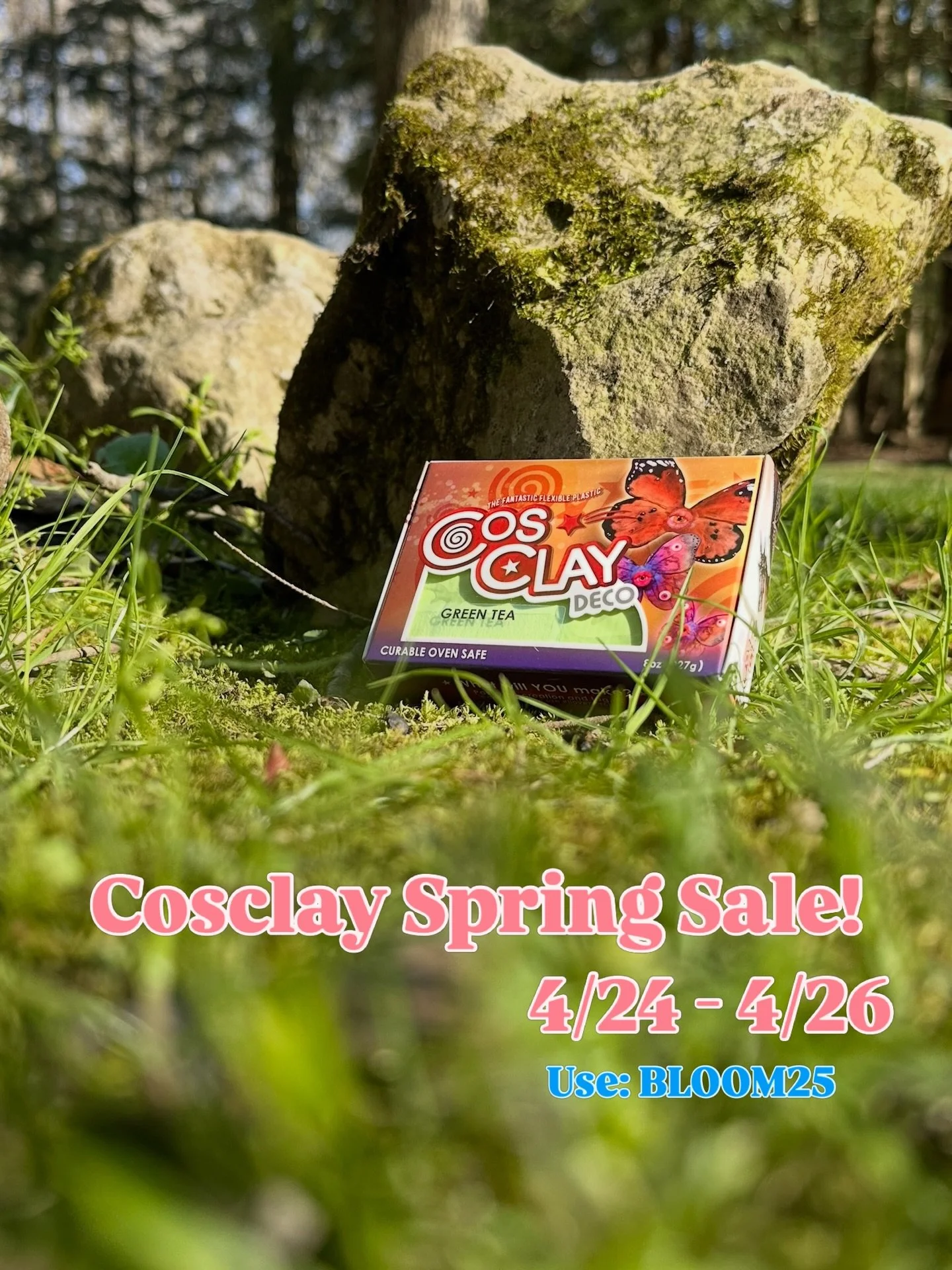 Keep your eyes peeled for an upcoming sale! 🫣
Going on from the 24th to the 26th!
What&rsquo;s included you&rsquo;re thinking? 🤔

6 Pastels Polymer Clay Colors: Pink Rose, Orange Blossom, Mellow Yellow, Green Tea, Butterfly Blue, and Lilac Mist. 

