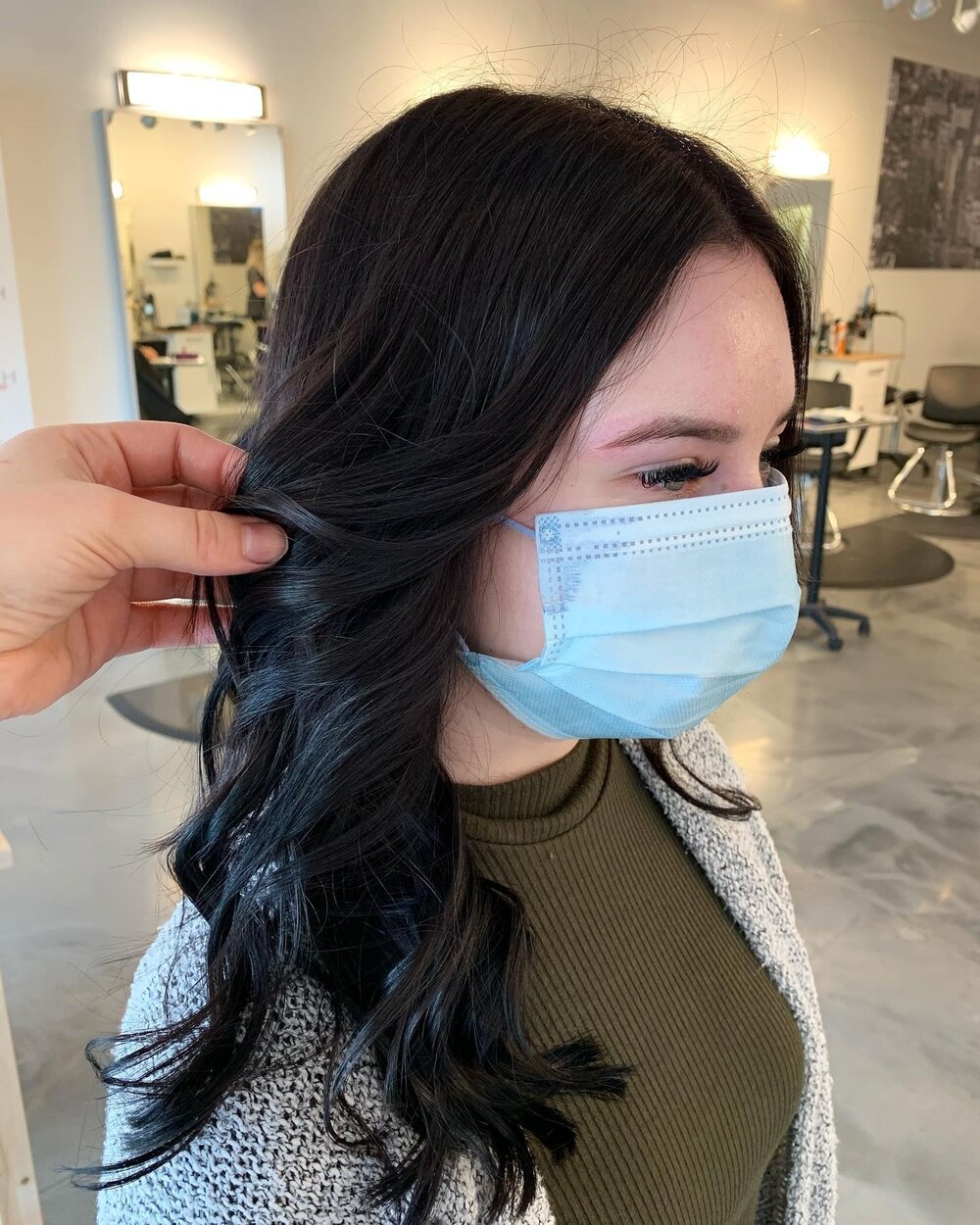 How about this deep, rich colour?⁠
⁠
Maya, whipped up the perfect colour for this guest! We're all about nailling that perfect hue and having you leave the salon feeling like a million bucks!⁠
⁠
Let us work a little hair magic for you ✨ Drop us a lin