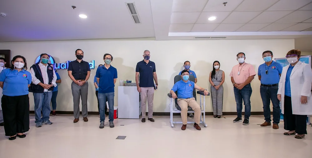 Ac Health Qualimed Host Ceremonial Vaccination First Outside Metro Manila To Receive Astrazeneca Doses Ac Health