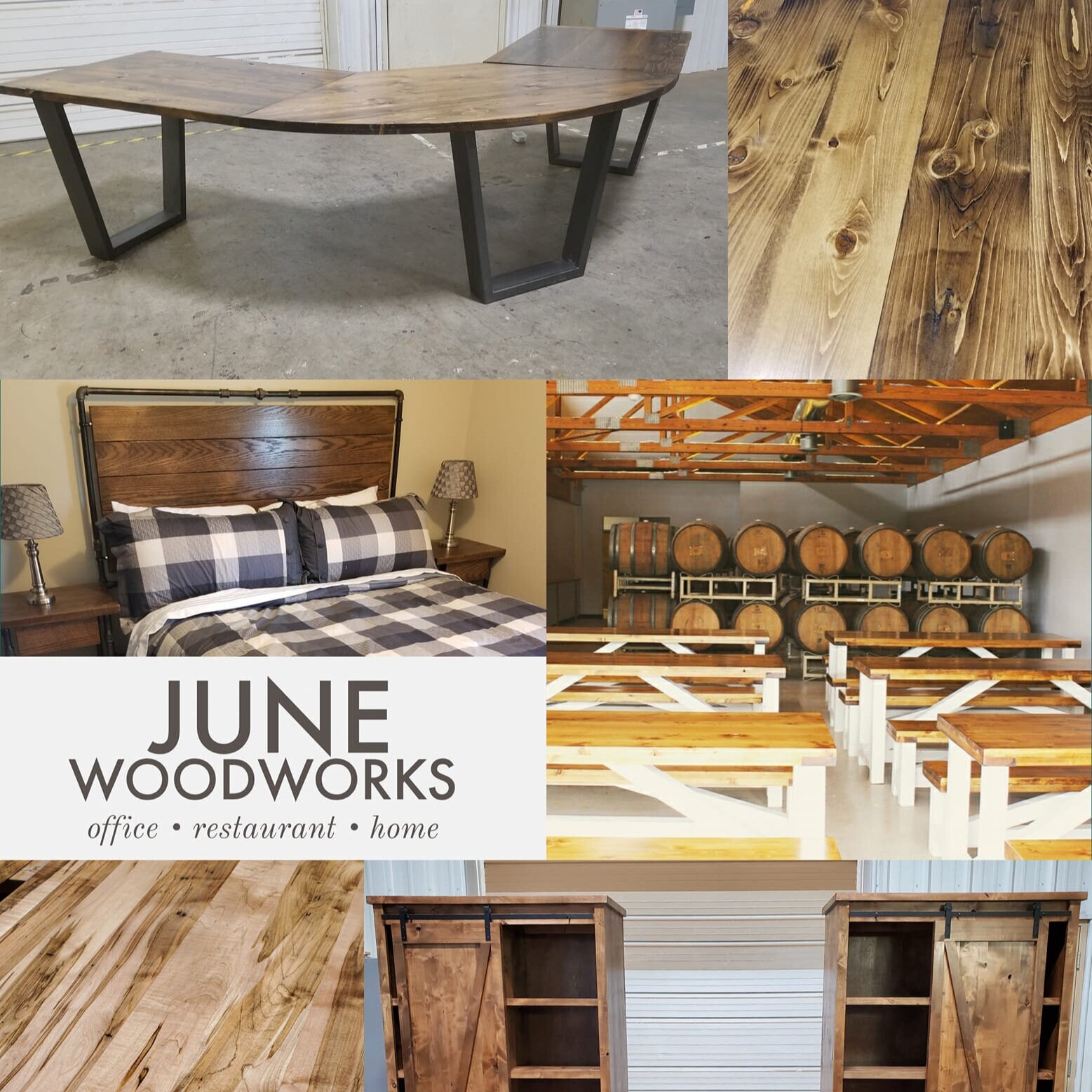 june woodworks non-toxic furniture california