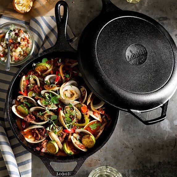 lodge-cast-iron non-toxic cookware affordable healthy kitchen