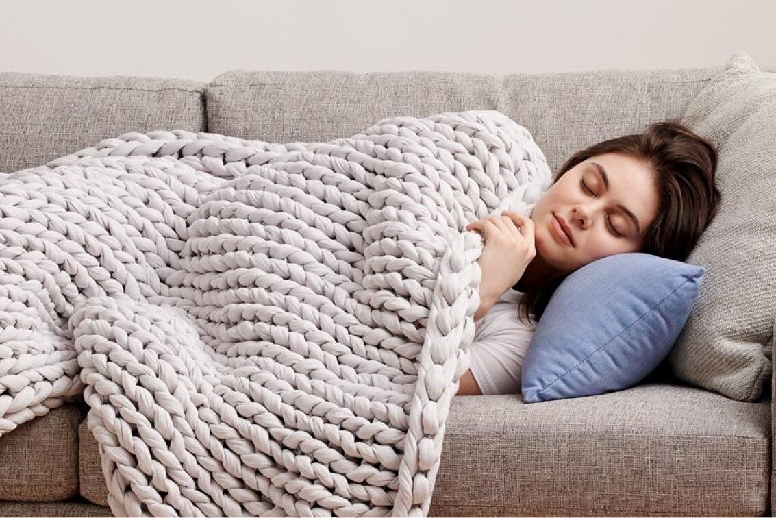 Bearaby weighted blanket: The Cotton Napper
