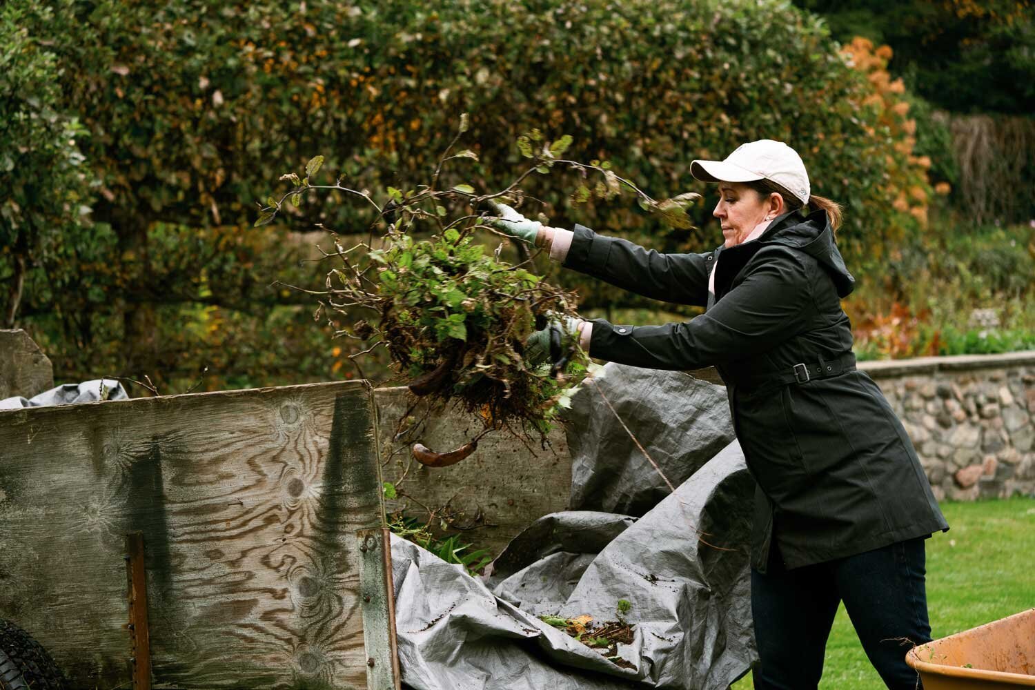  Event planning staff renovating manor grounds in West Michigan 