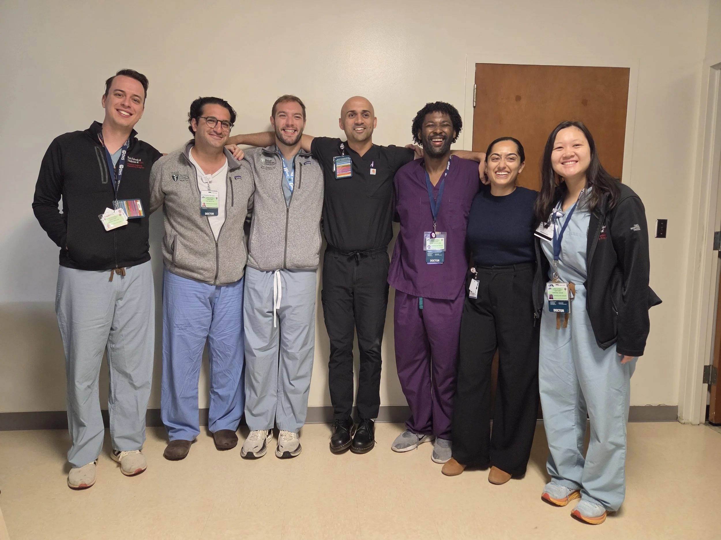 class picture of class of 2029 PCCM Fellows
