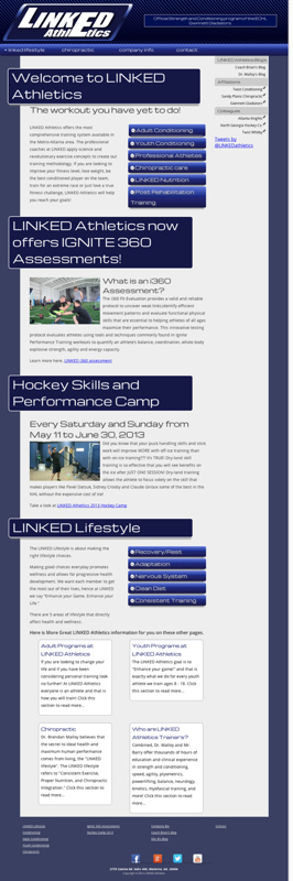Linked Athletics Home Page