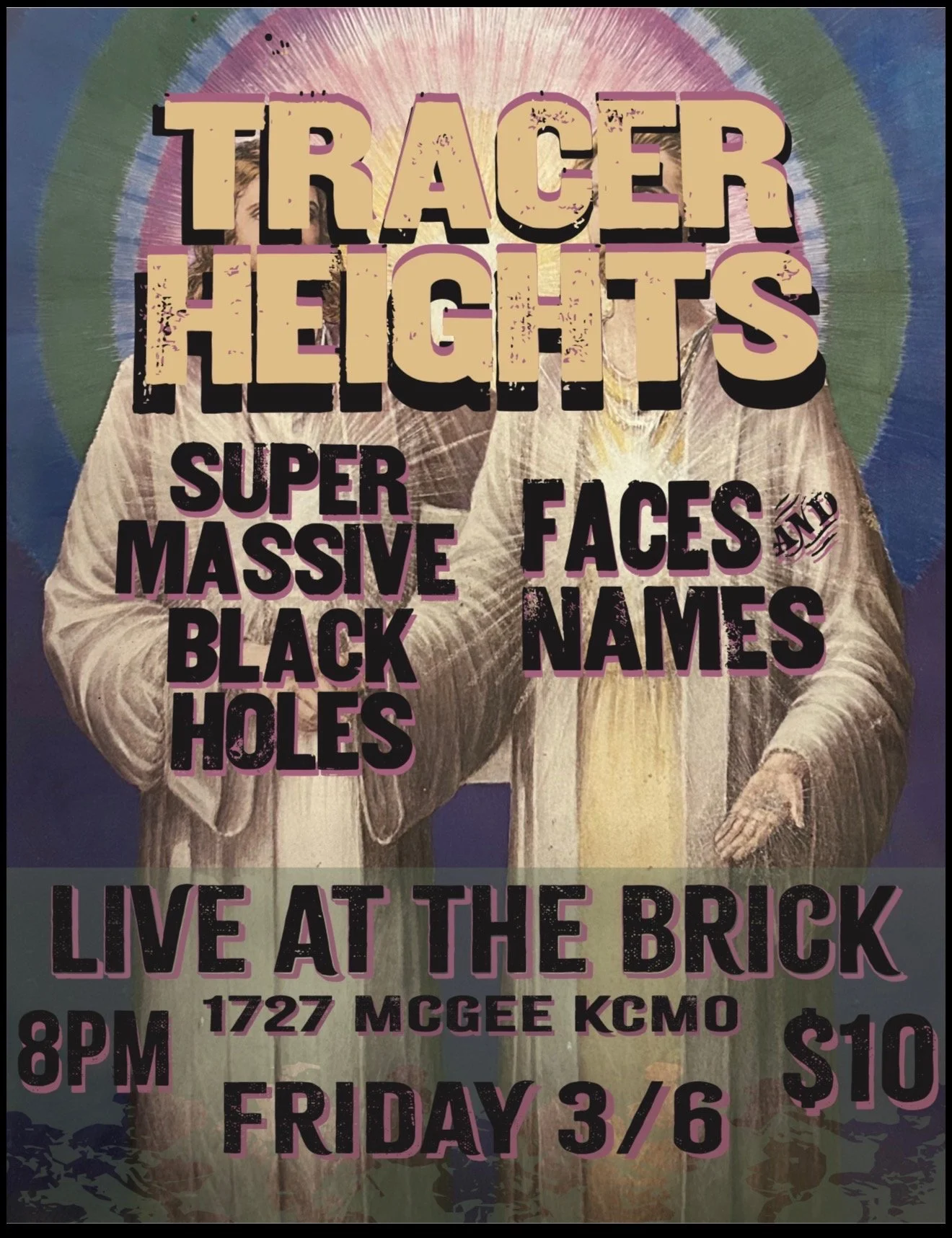 Tracer Heights, Supermassive Black Holes, Faces and Names