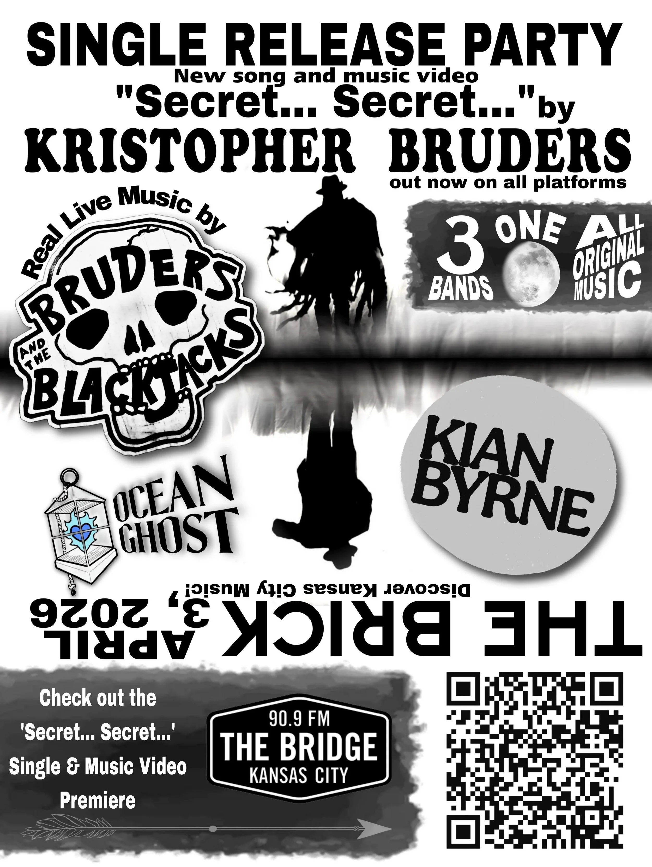 Bruders and the Blackjacks,  Kian Byrne, Ocean Ghost