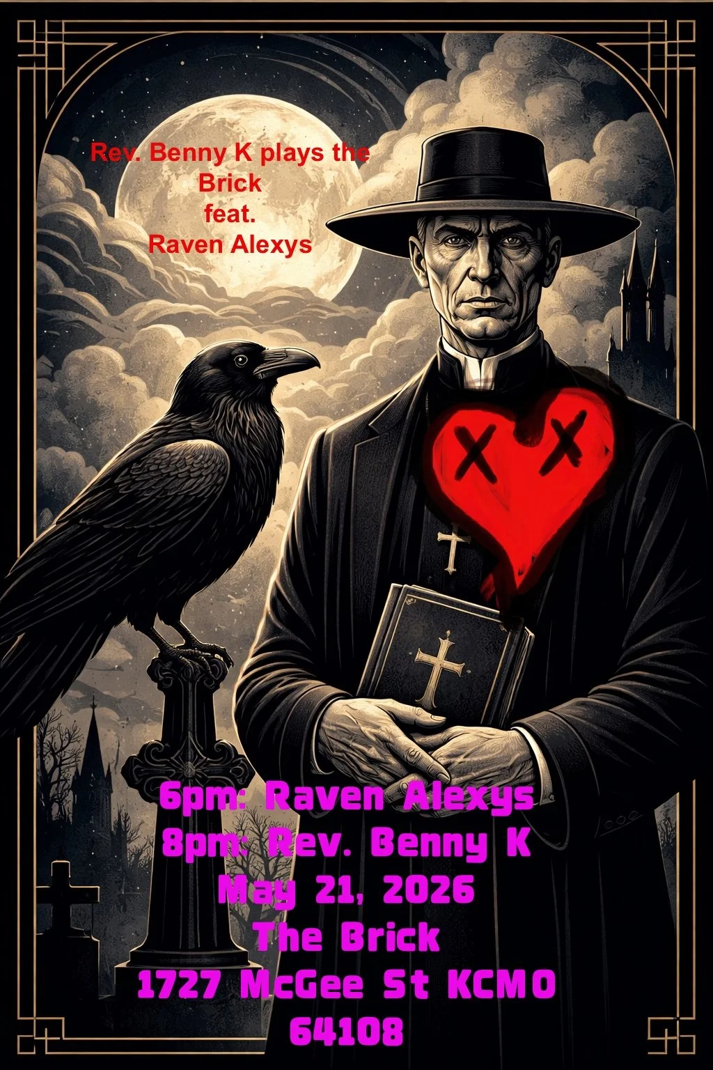 Rev Benny K and Raven Alexys -  happy hour