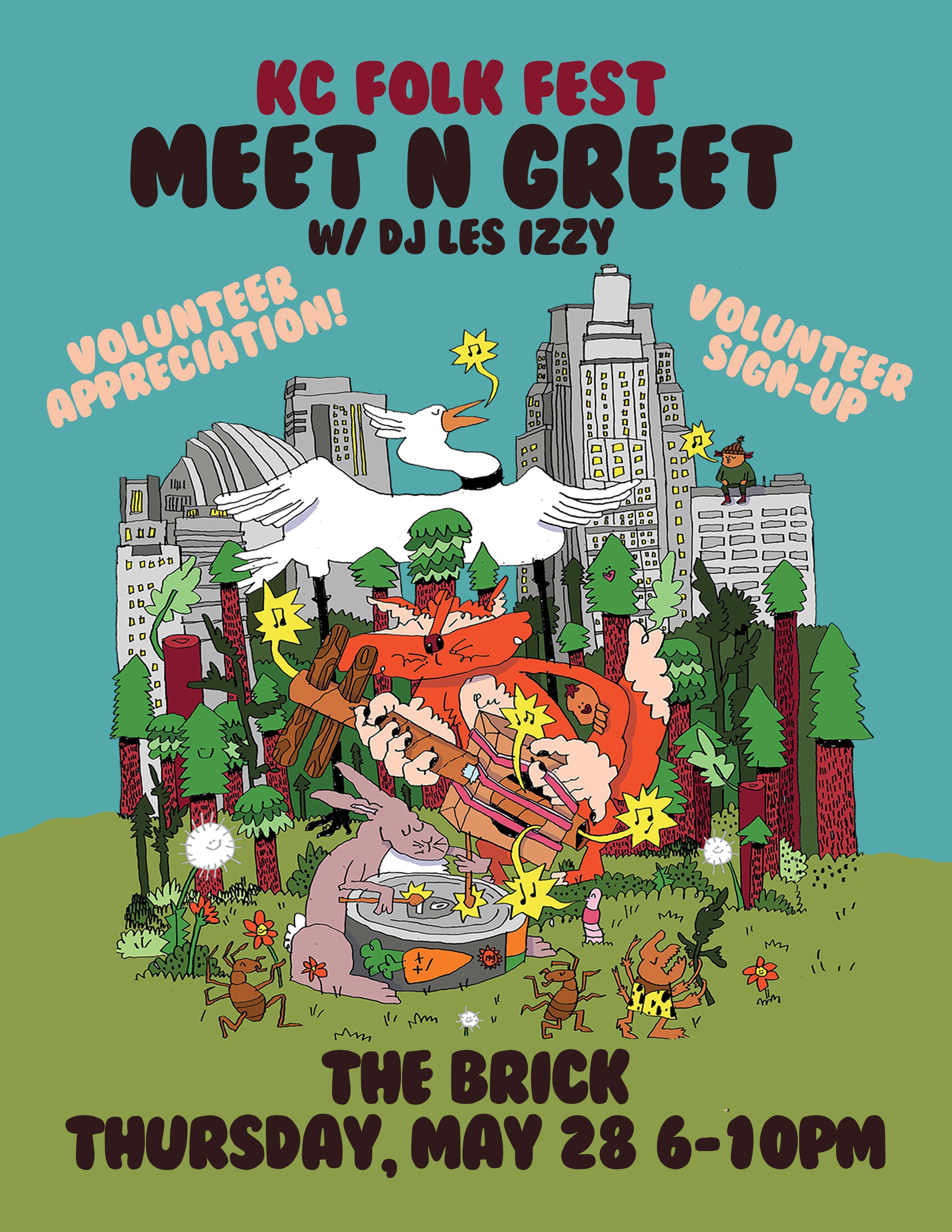 KC FOLK FEST MEET &amp; GREET VOLUNTEER APPRECIATION 