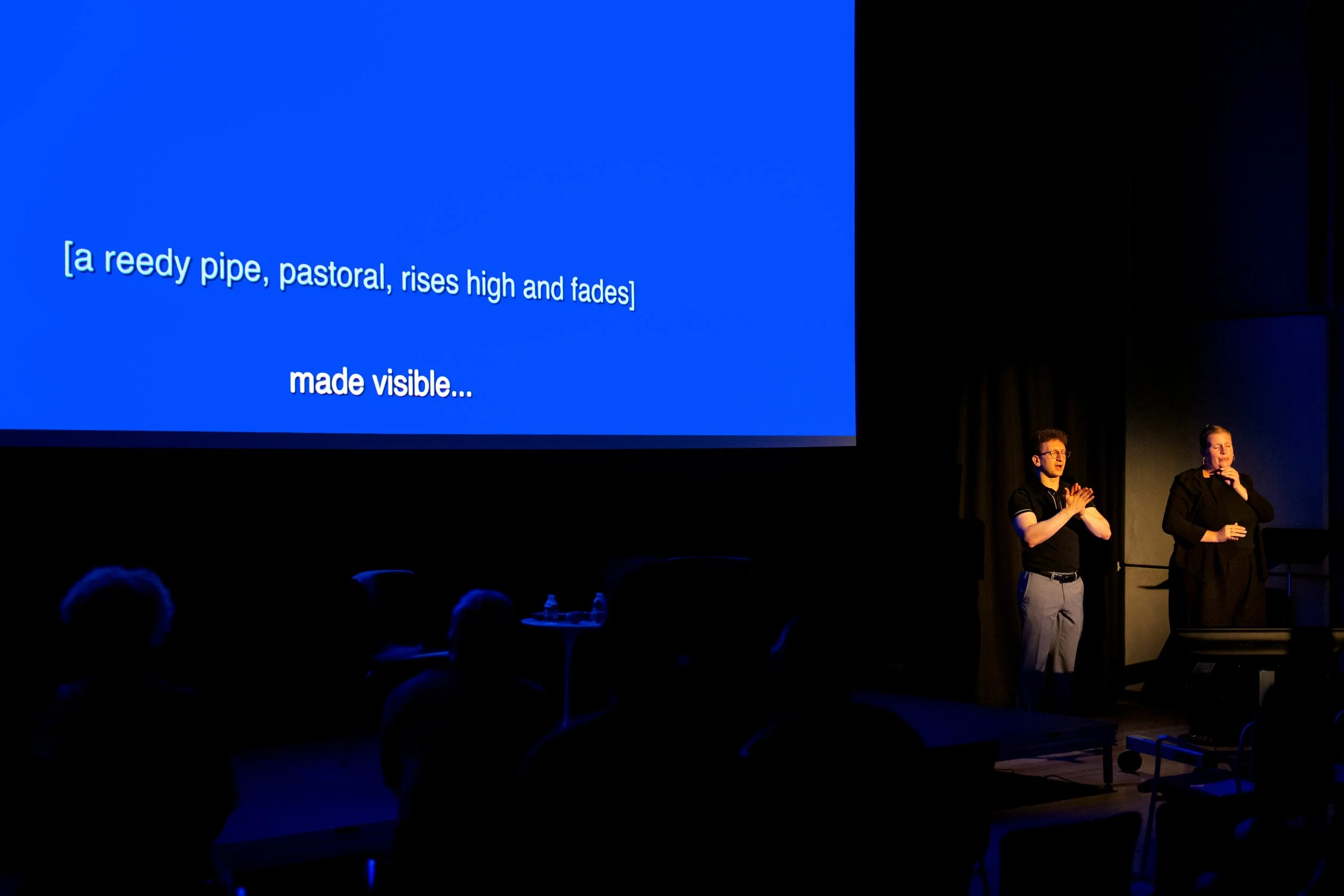 Blue Description Project — Liza Sylvestre + Christopher Robert Jones