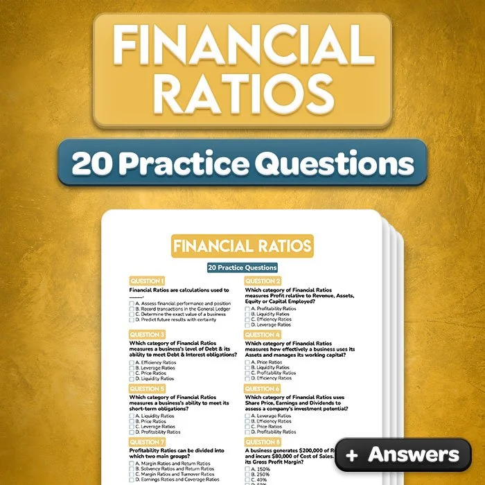 Financial Ratios Practice Questions