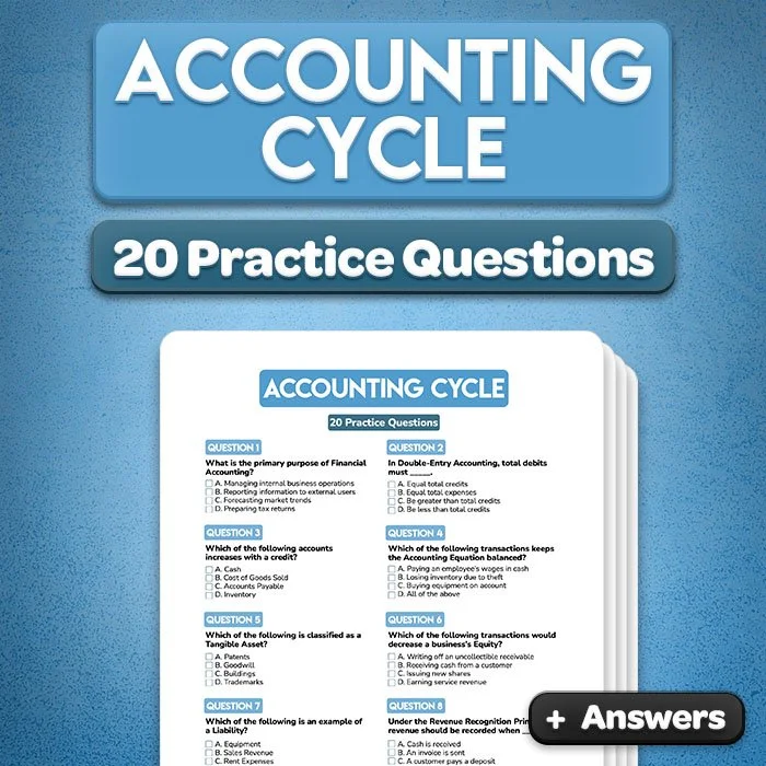Accounting Cycle Practice Questions