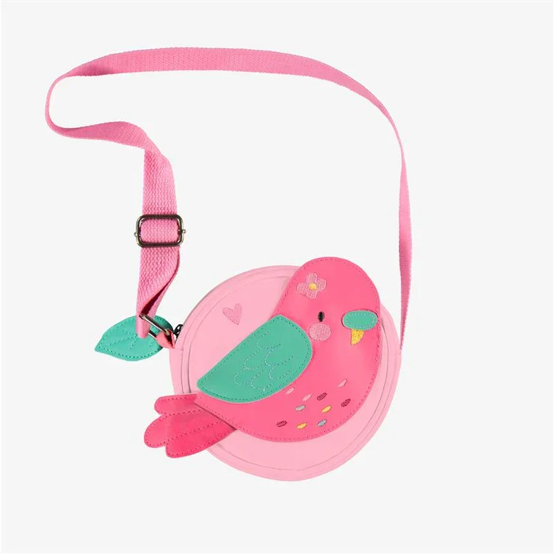 Tropical bird crossbody bag