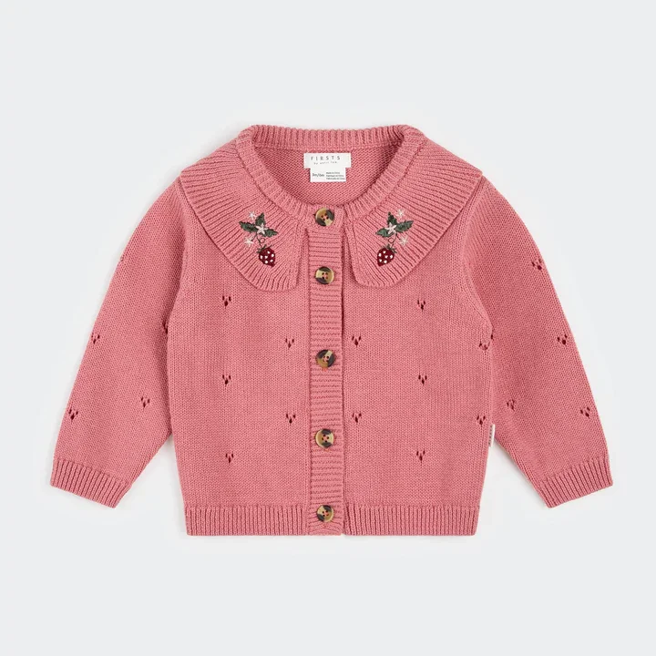 Cardigan Knit Pink