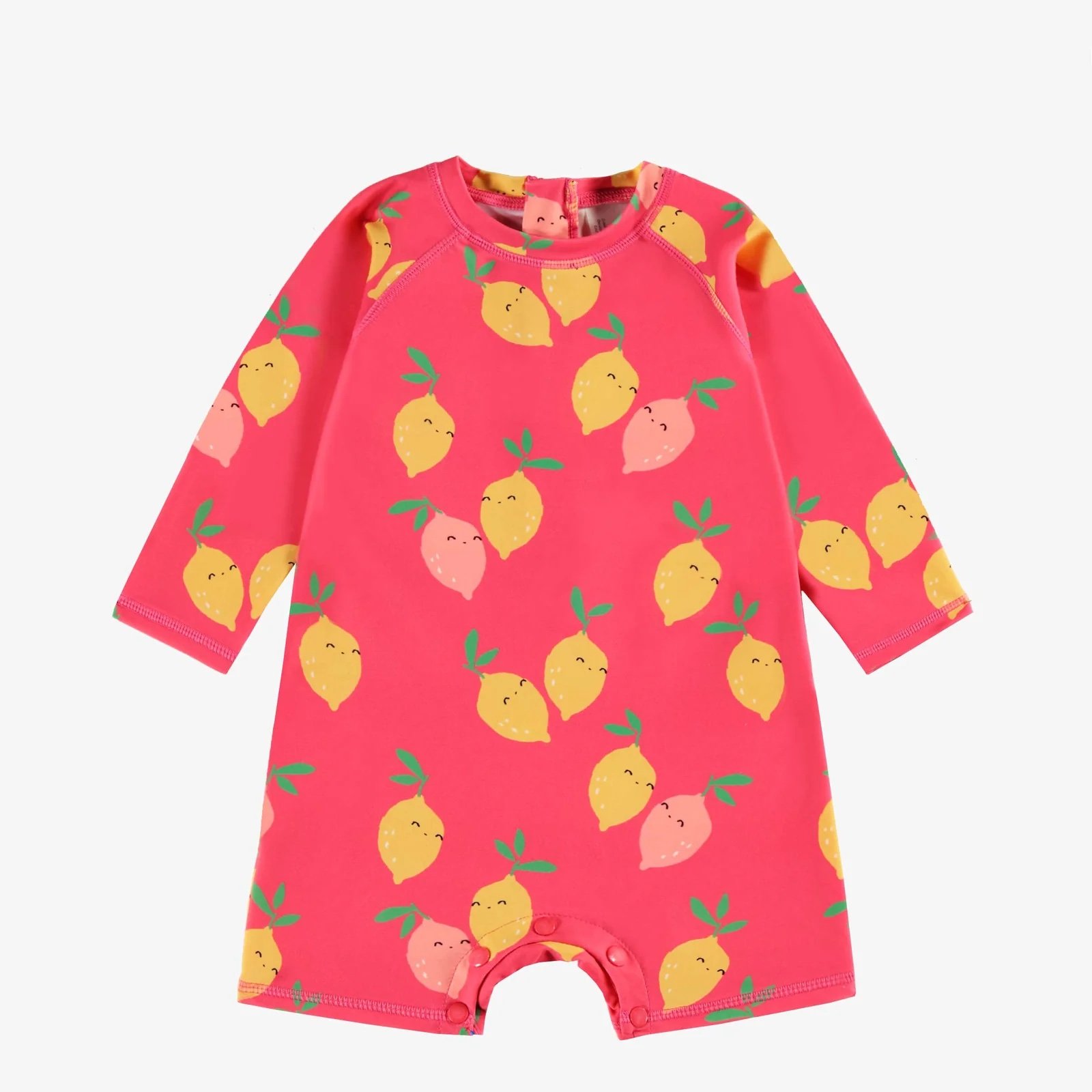 Baby Pink One Piece Swimsuit-Lemons