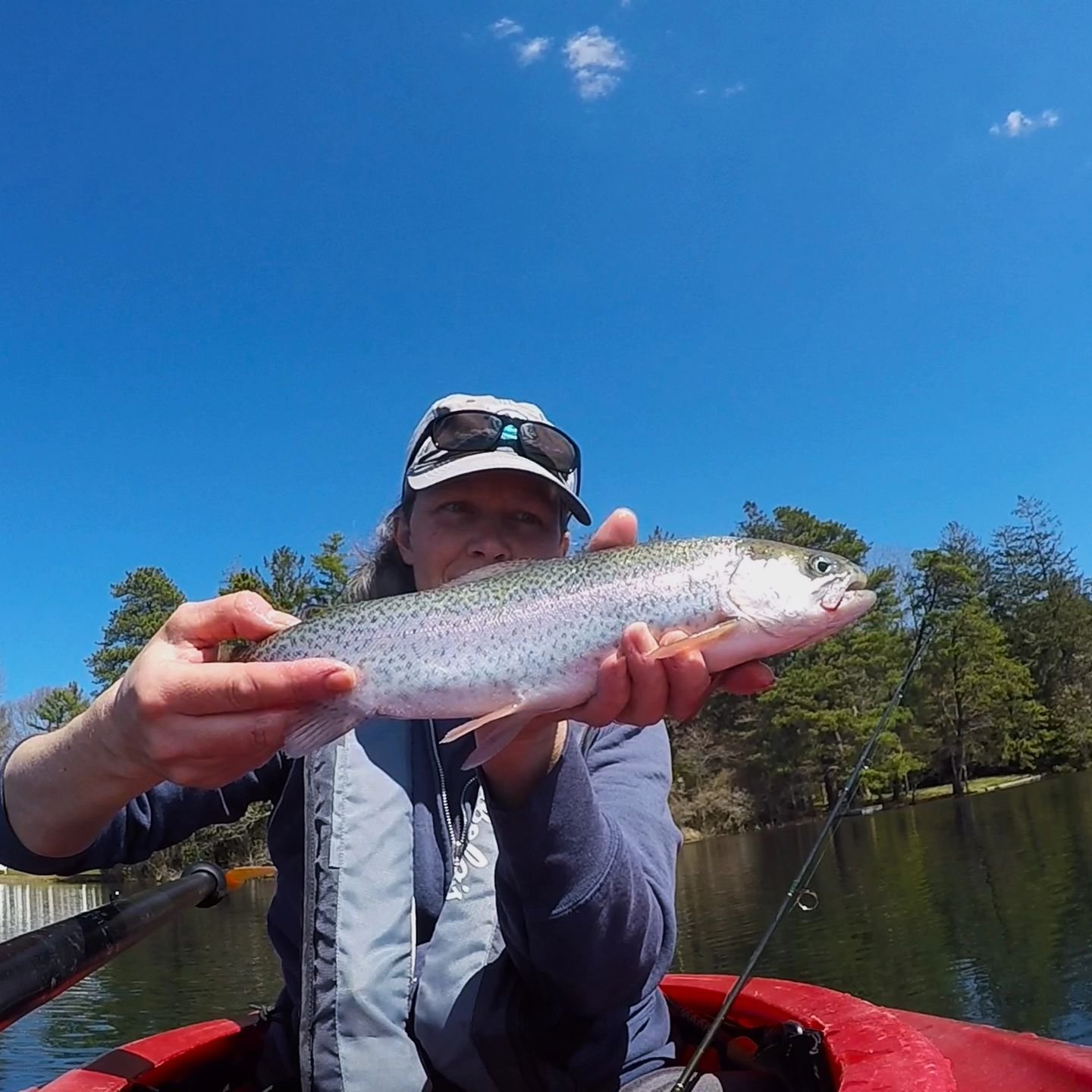 Warmer temps had the trout biting today!

#SportsPortOldSalt #familyowned #buylocal

&bull;

&bull;

&bull;

&bull;

&bull;

&bull;

&bull;

#fallfishing #troutfishing #fishingcapecod #troutfishingcapecod #pondfishing #fishing #rapalausa #capecodlivi