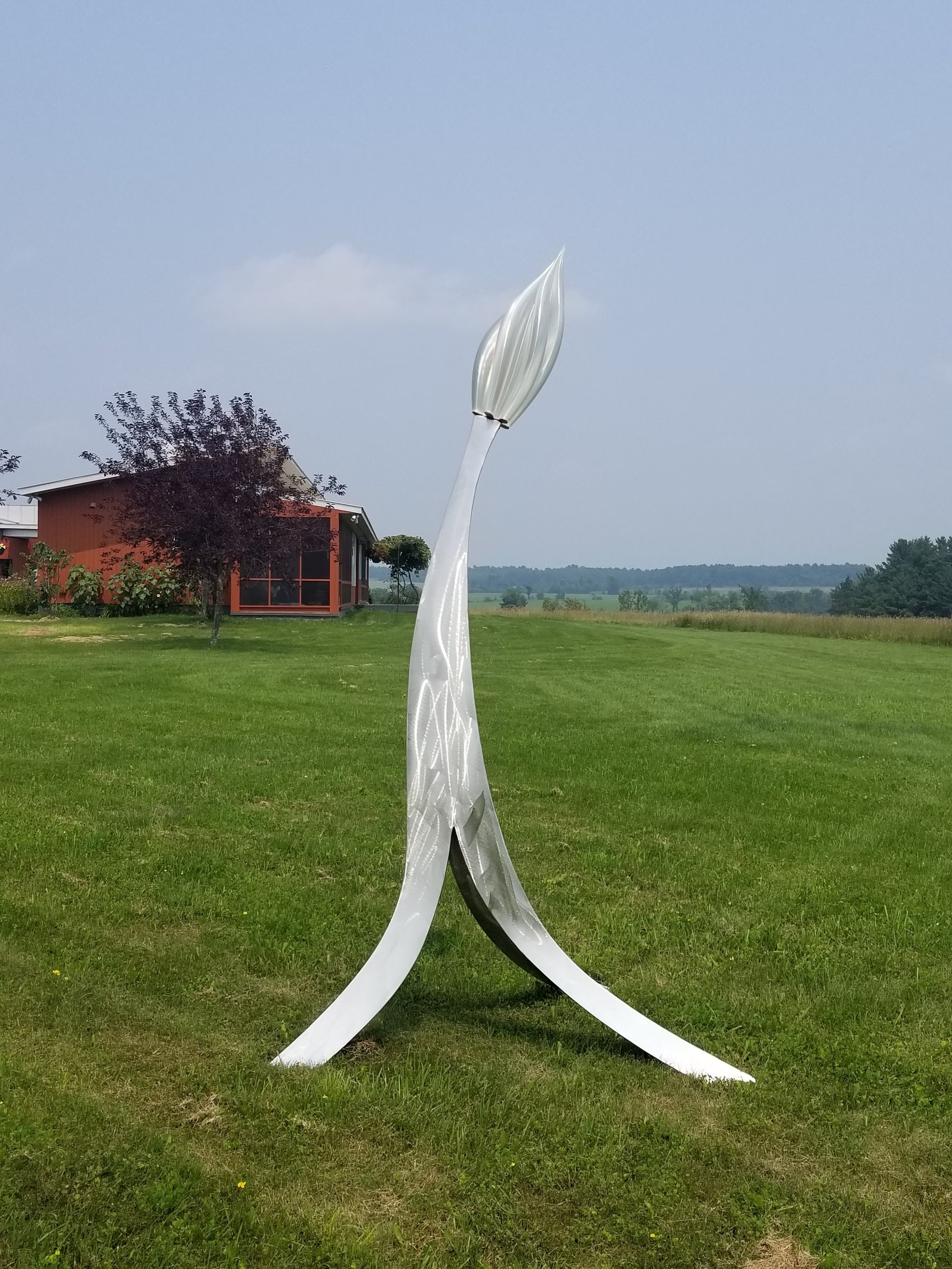 Liberty Stainless steel, 3d printed PETG, RGBW LED lights 99” x 60” x 34” $25,000