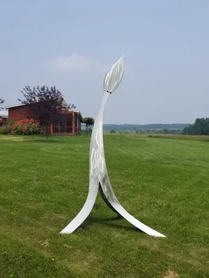Liberty Stainless steel, 3d printed PETG, RGBW LED lights 99” x 60” x 34” $25,000