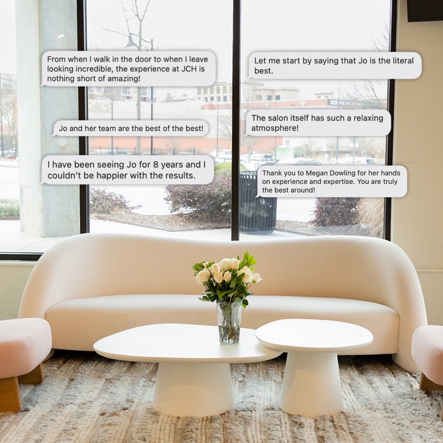 Kind words from our clients 🤍 We are SO grateful for you all
.
.
.
#johannaclarkhair #livedincolor #modernsalon #atlantahairstylist #atlantahair #blondebalayage #atlantababylights #atlantalivedincolor #atlantablonde #redken #bioionic #americansalon#