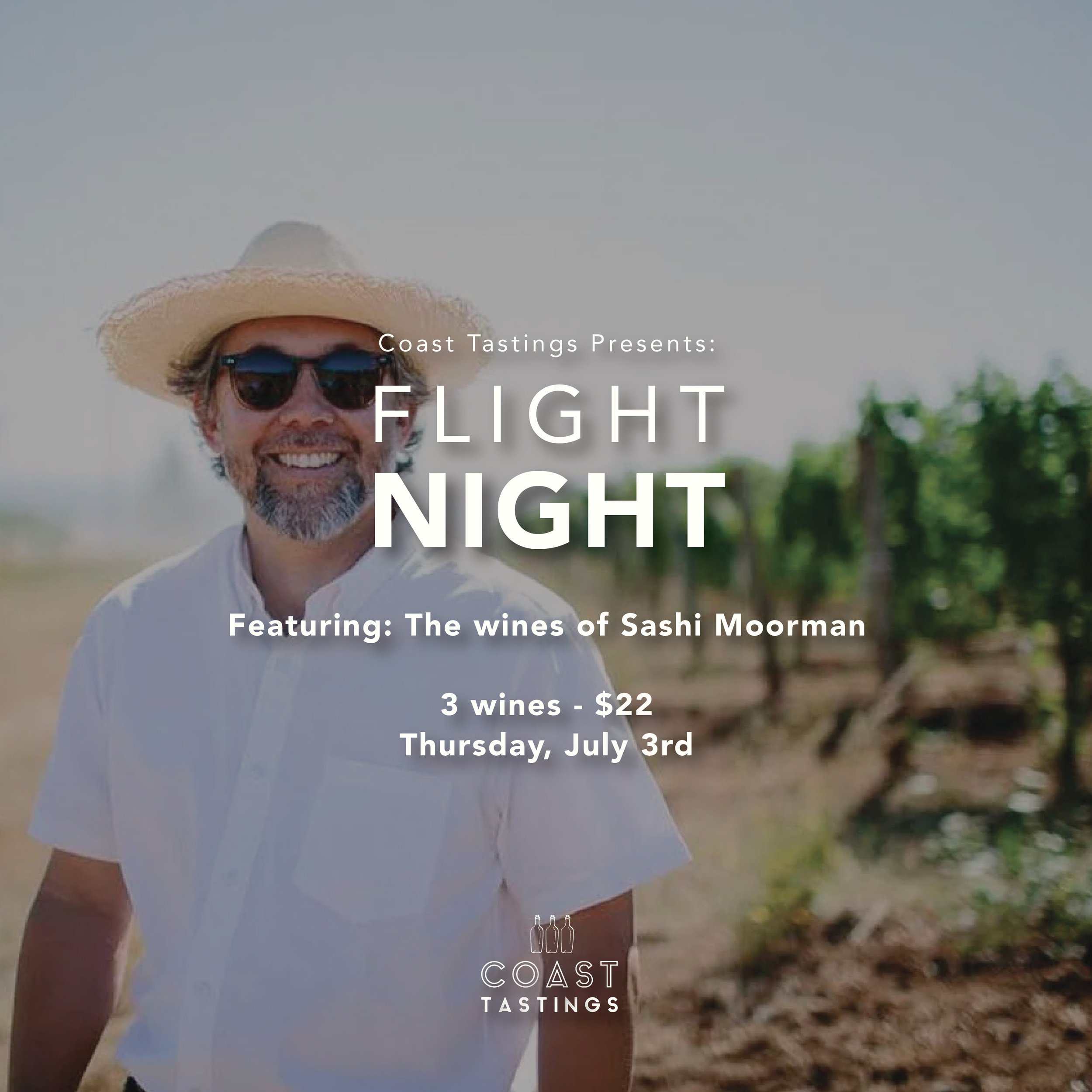FLIGHT NIGHT - The wines of Sashi Moorman