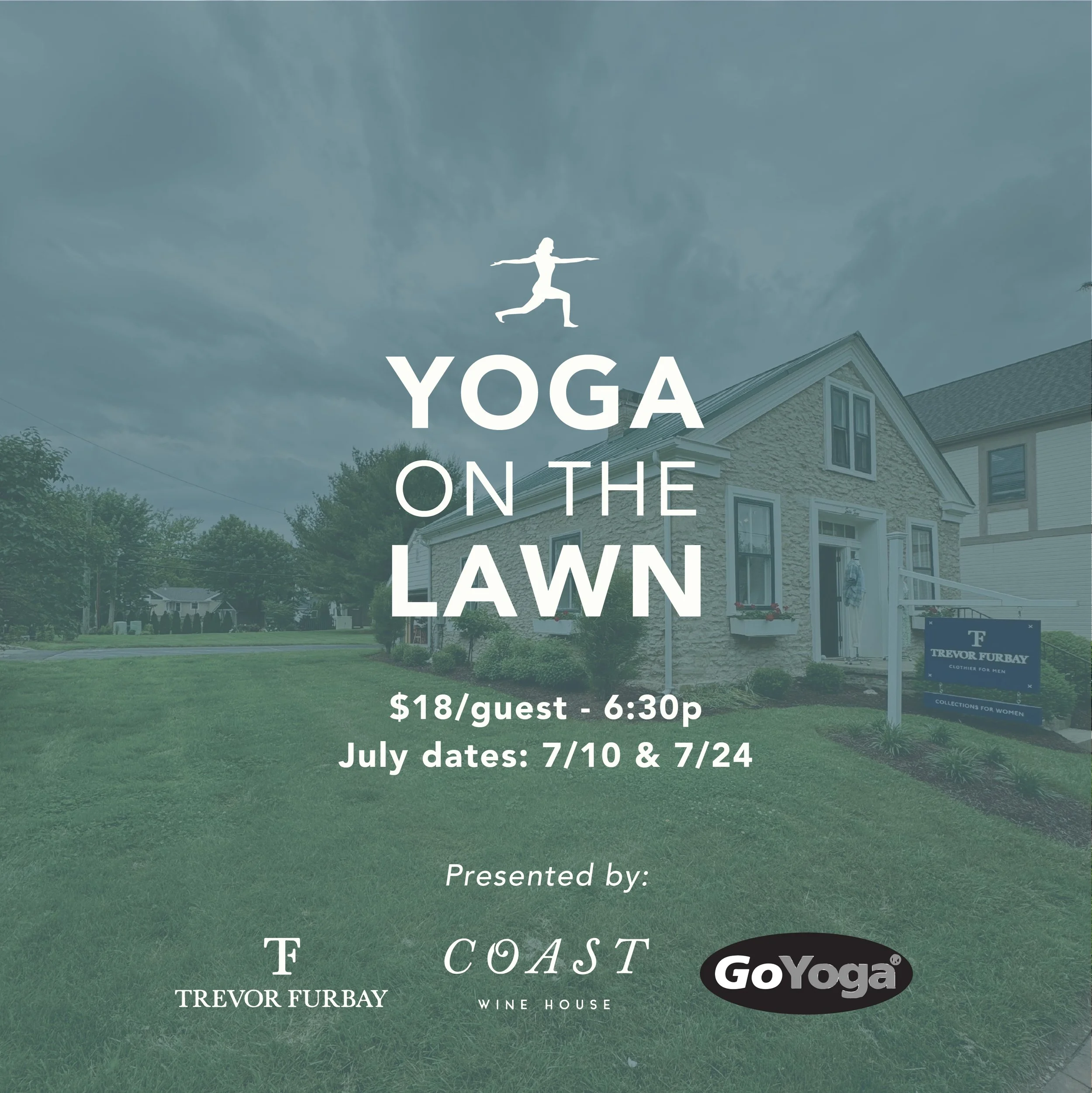 Yoga & Wine on the Lawn