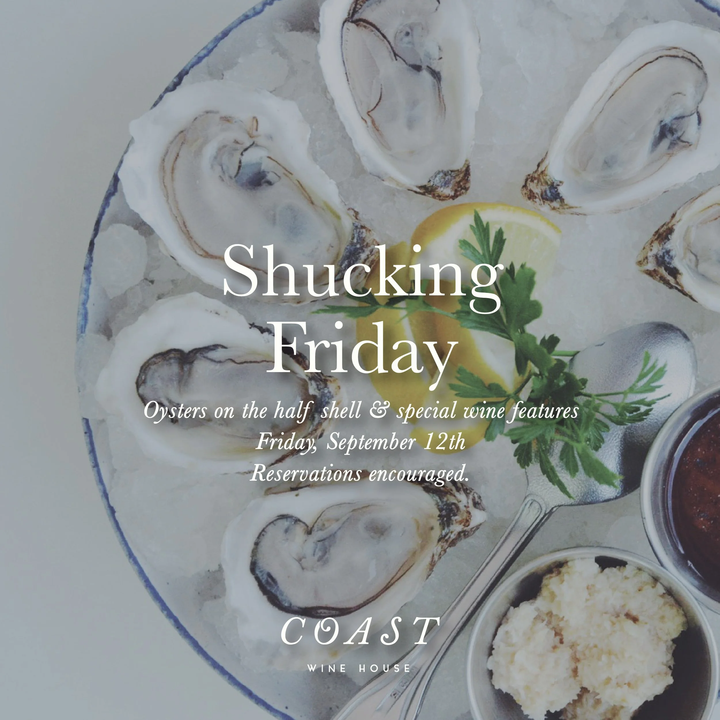 Shucking Friday