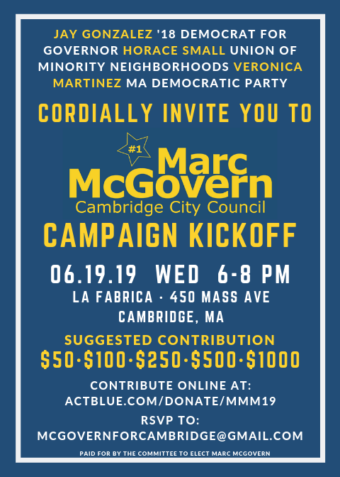 Attend our Campaign Kick-off on June 19!