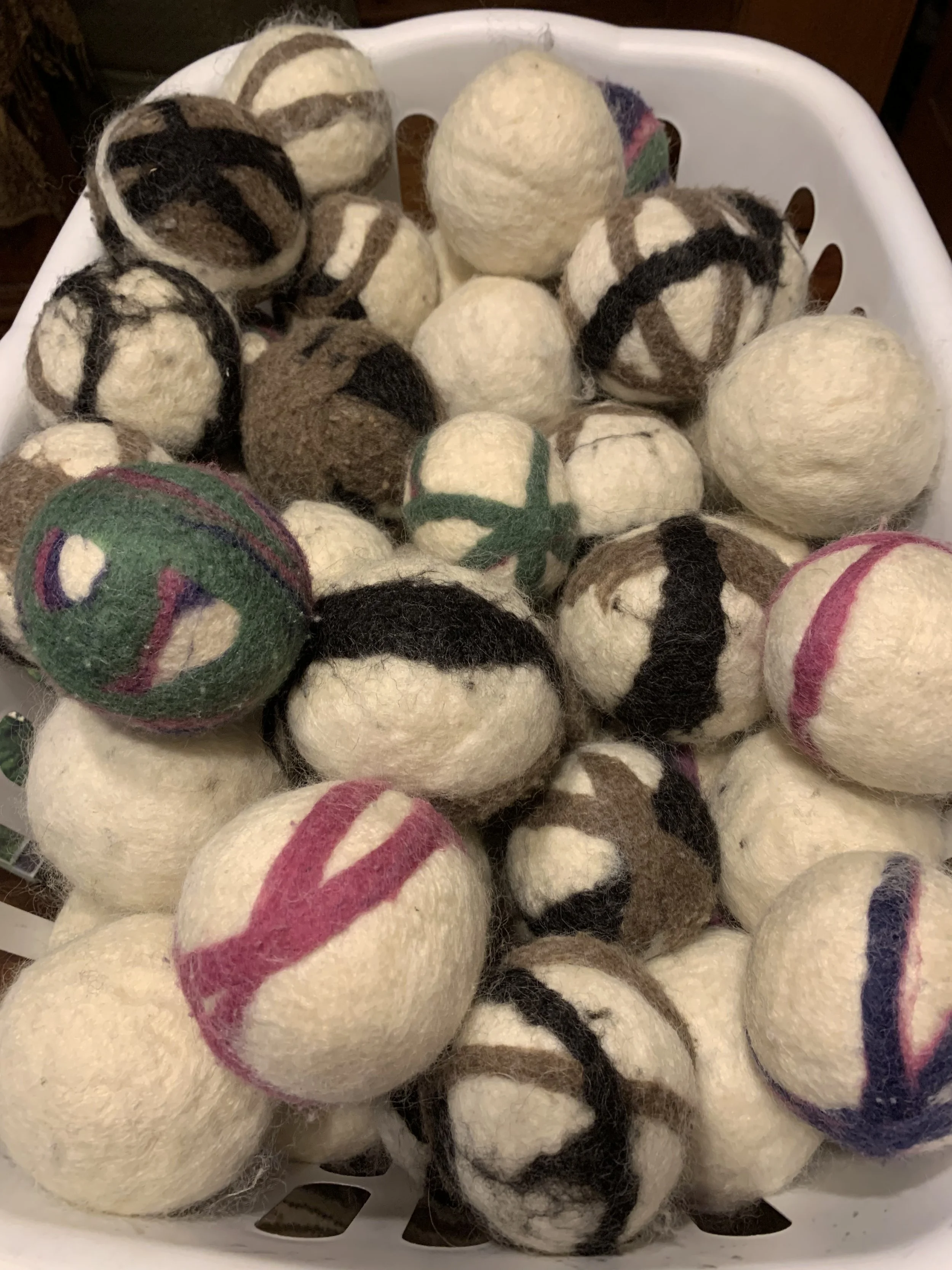 Merino Wool Dryer Balls $30 (set of 3)
