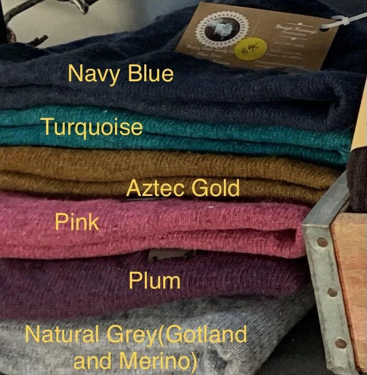 Lined Merino Wool Beanie: $65, single (flat) stitched and lined with polar fleece.