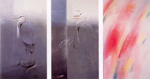 The Great Blue Heron Yogi and the Great Rainbow Trout Yogi in Phenomental Space, Mental Space and the Space of Consciousness