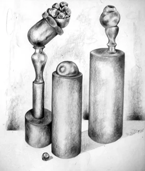 “Three Sculptures” by Maggie Moore