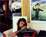 "Blue Glitter Eyeshadow"  by Ellie Brown