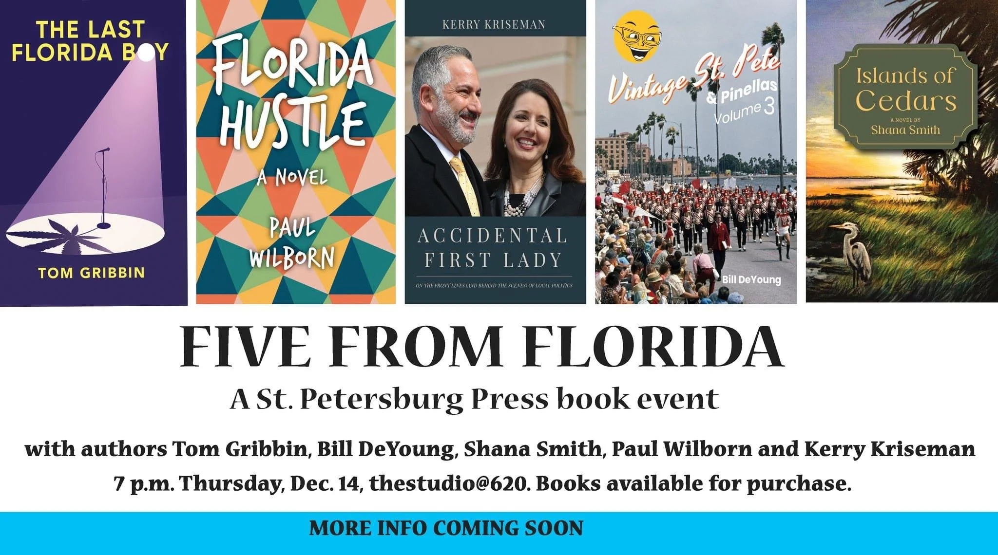 Five From Florida: A St. Petersburg Press Book Event