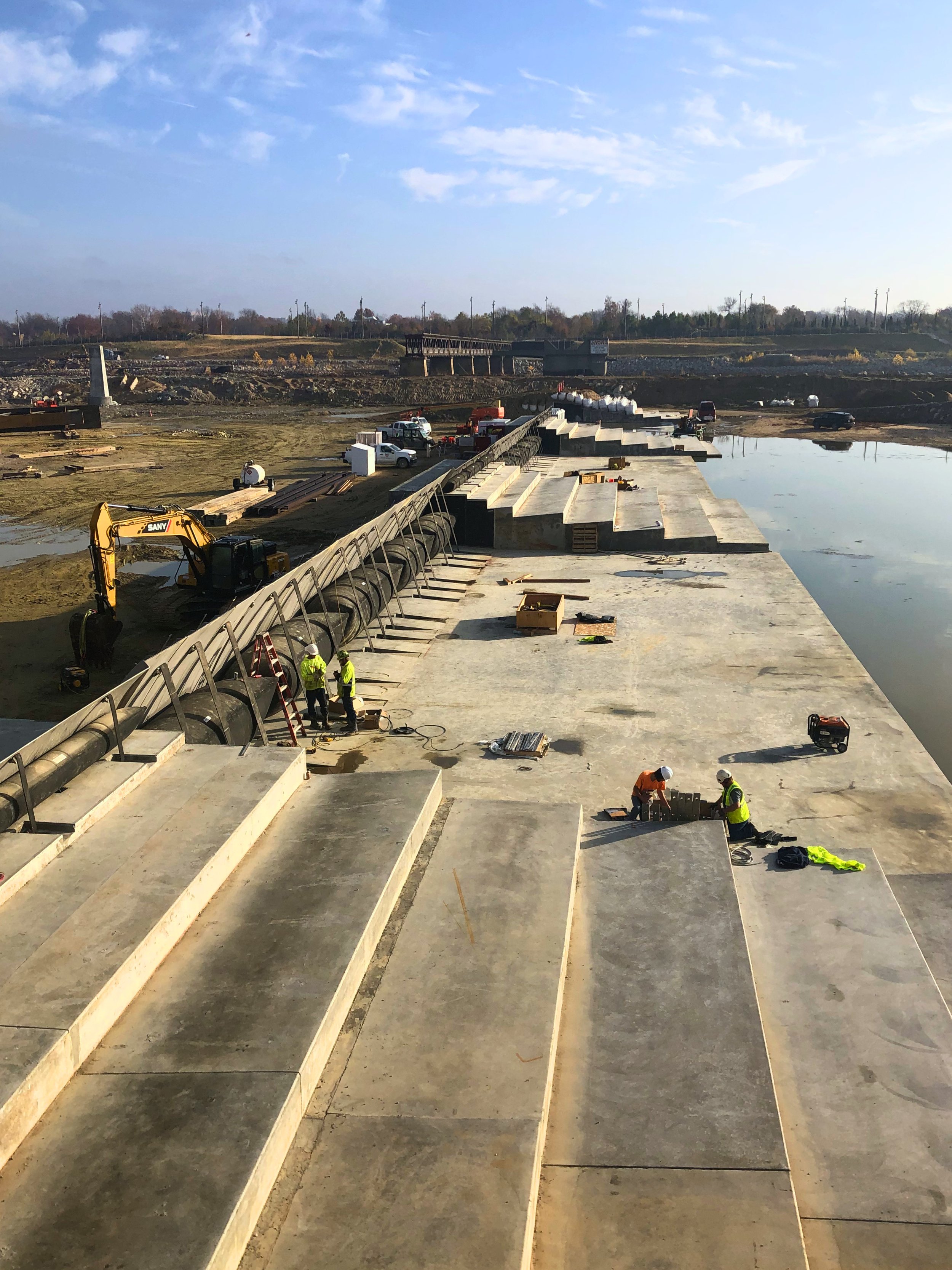 Zink Lake Dam and Whitewater Park, JL Bryson Inc.
