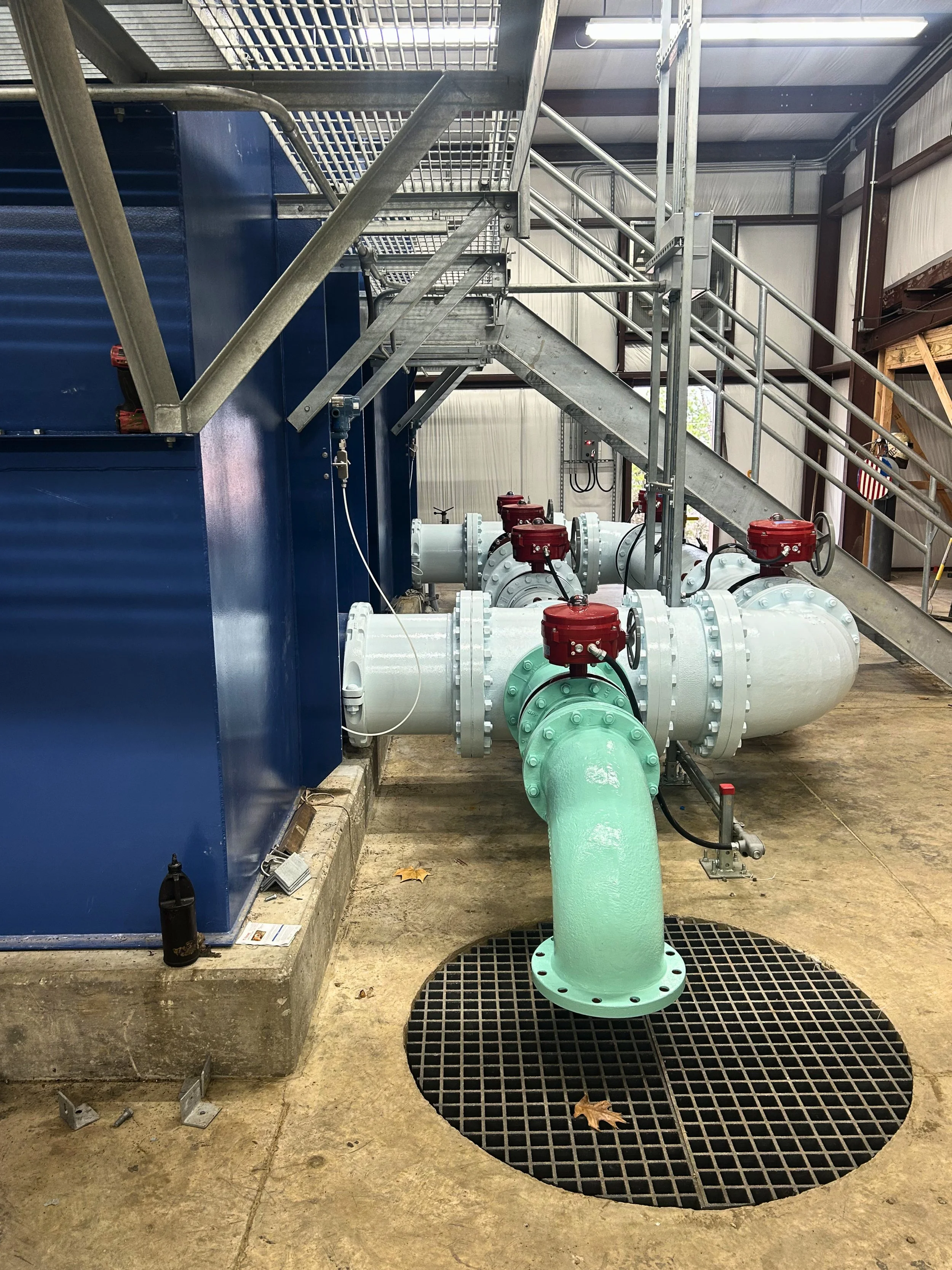 wastewater treatment plant construction and installation, JL Bryson Inc.