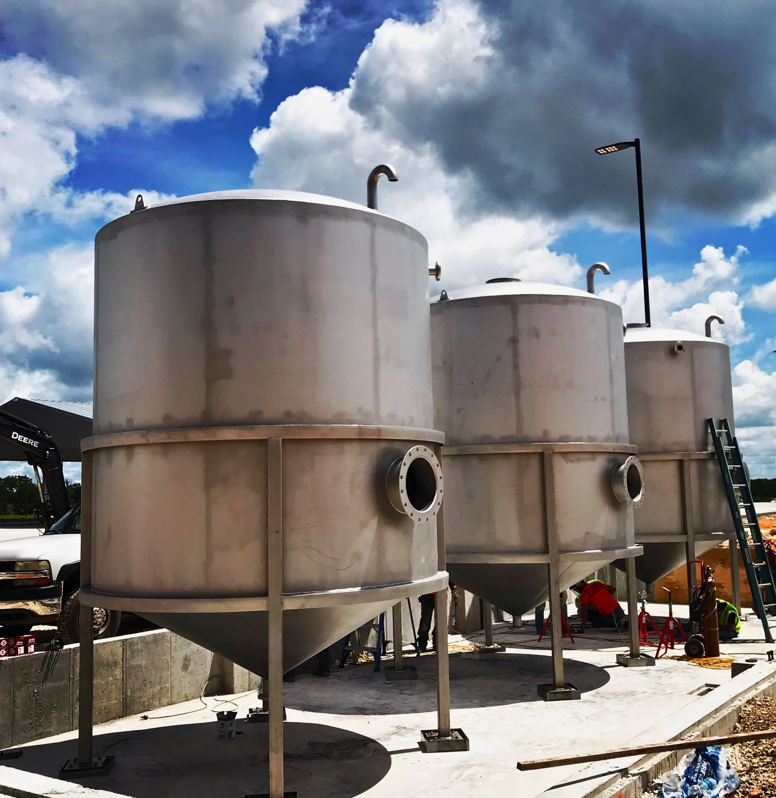 custom fabricated wastewater equipment treatment, JL Bryson Inc.