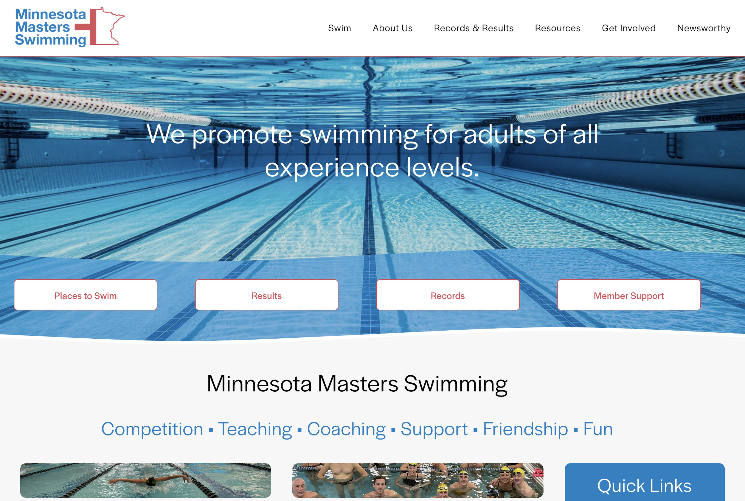 Minnesota Masters Swimming