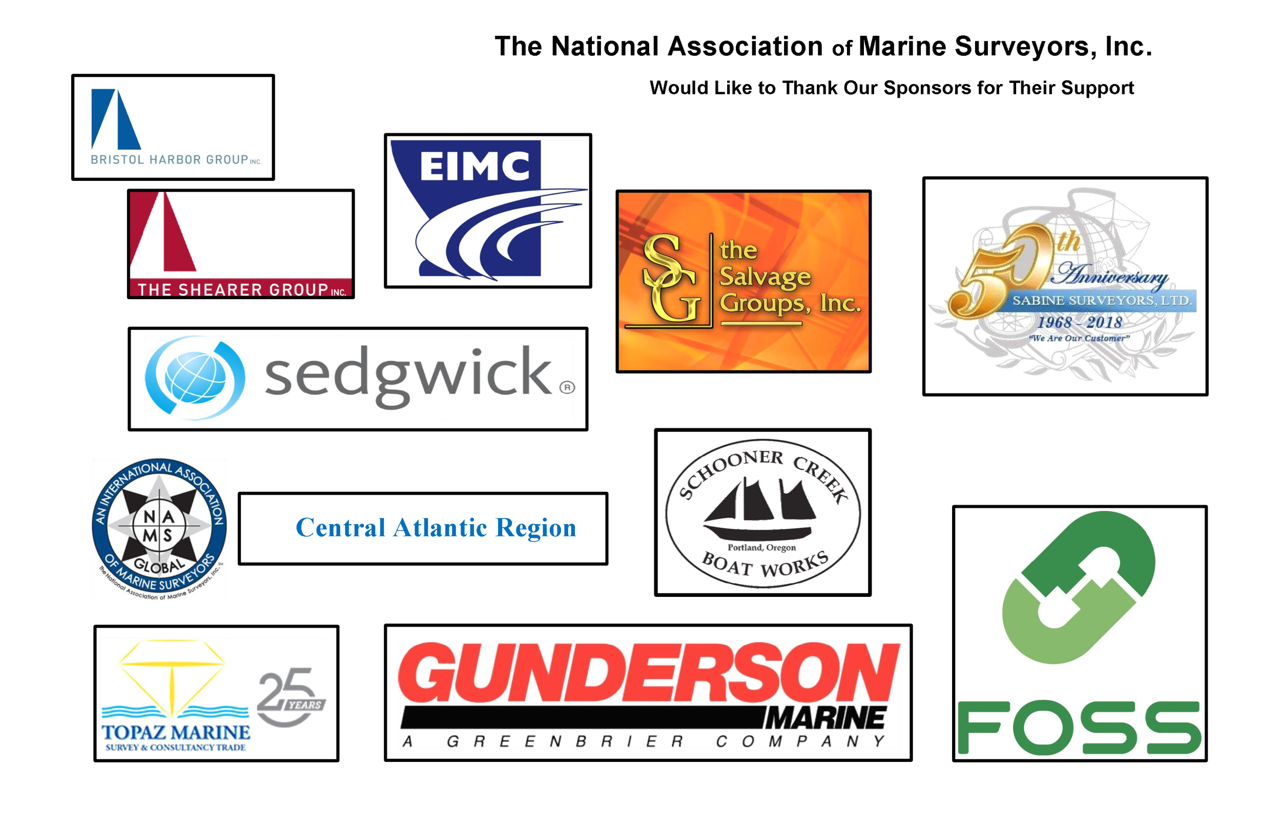 A Huge Thank You to Sponsors of Our NAMS 2019 Conference