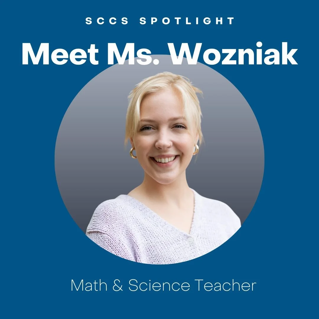 Ms. Wozniak delights in making learning both rigorous and wonder-filled. She combines strong foundations with creative approaches, encouraging students to explore, question, and discover. In every lesson, she points students toward the complexity of 